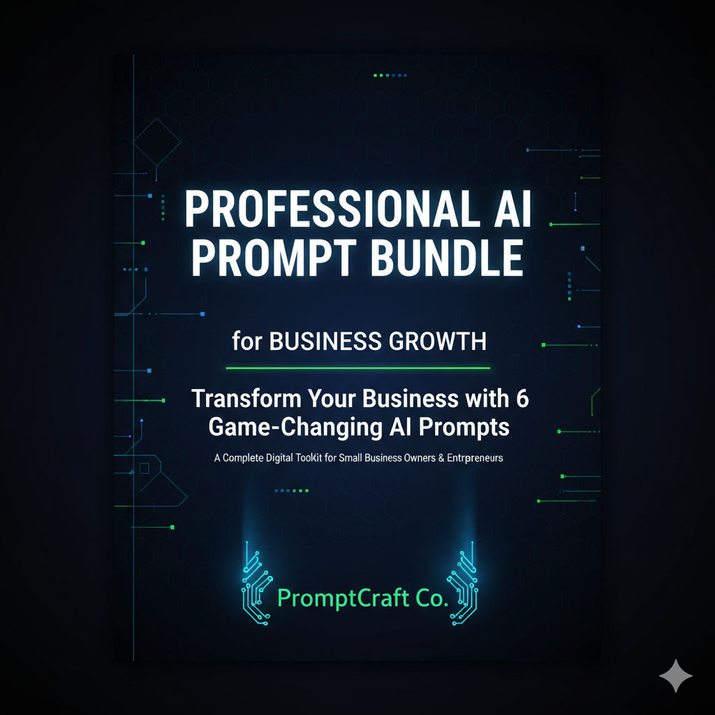 PROFESSIONAL AI PROMPT BUNDLE FOR BUSINESS GROWTH